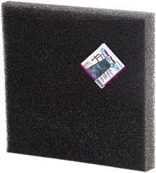 Filtermat / filterfoam 50x50x5 cm grof - kleur zwart