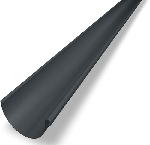 PREFA Mastgoot aluminium 3 meter - donkergrijs