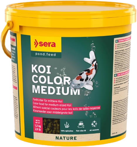 Sera Koi Color medium - 3,8 Liter
