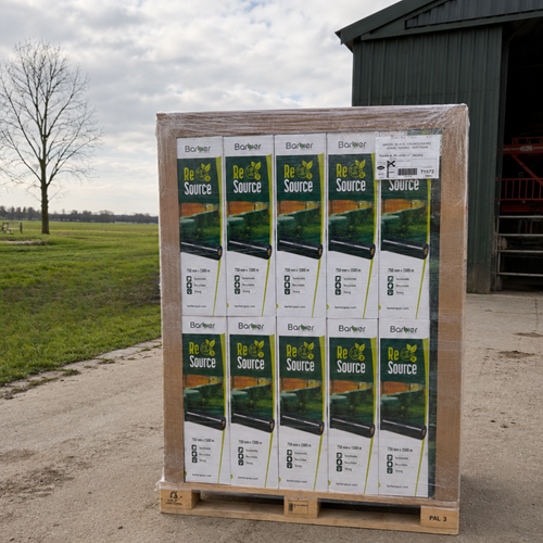 Wikkelfolie Barbier ReSource  75 cm zwart/groen -3