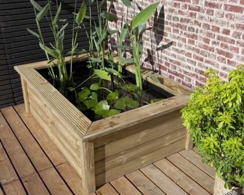Ubbink Quadro Wood 2 t.b.v. Voorgevormde vijver Quadro 6