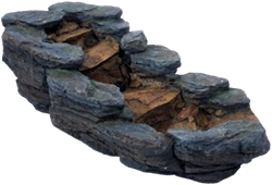 Ubbink Cazorla bocht links waterval