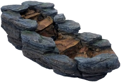 Ubbink Cazorla bocht links waterval