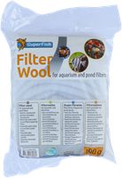 Filterwatten 100 gram wit (fijn)