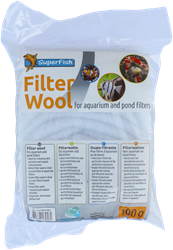 Filterwatten 100 gram wit (fijn)