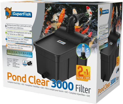 Superfish PondClear 3000 vijverfilter