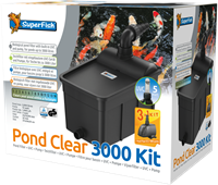 Superfish PondClear 3000 vijverfilterpakket