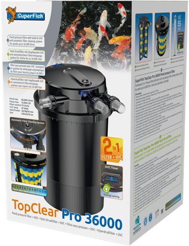 Superfish Topclear Pro 36000 drukfilter-3