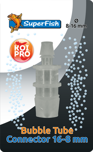 Luchtslang connector 8 naar 16 mm