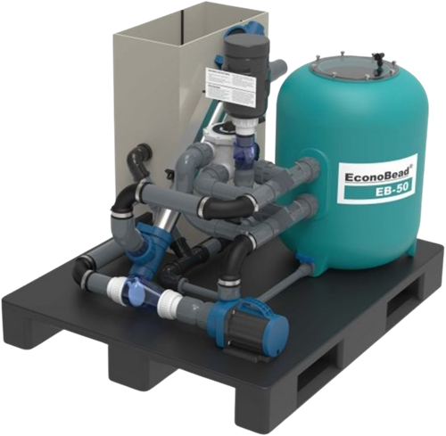 Aquaforte Beadfilter EB-50 compleet systeem-2
