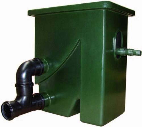 Aquaforte Compactsieve 2 pompgevoed zeefbochtfilter - groen