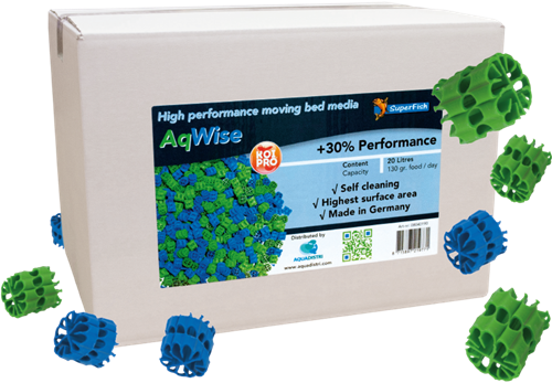 AqWise Bewegend Bed filtermedia 50 liter