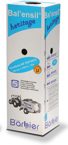 Wikkelfolie Balensil Heritage 75 cm wit