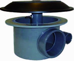 Bodemdrain 110 mm met beluchting