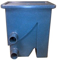 Aquaforte Compactsieve 2 - Pompgevoed zeefbochtfilter - blauw