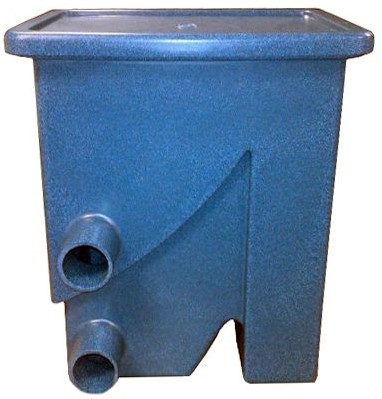 Aquaforte Compactsieve 2 - Pompgevoed zeefbochtfilter - blauw