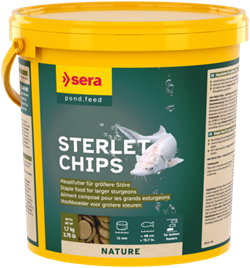 Sera Sterlet Chips - 3,8 Liter