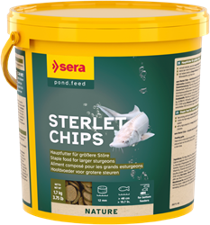 Sera Sterlet Chips - 3,8 Liter