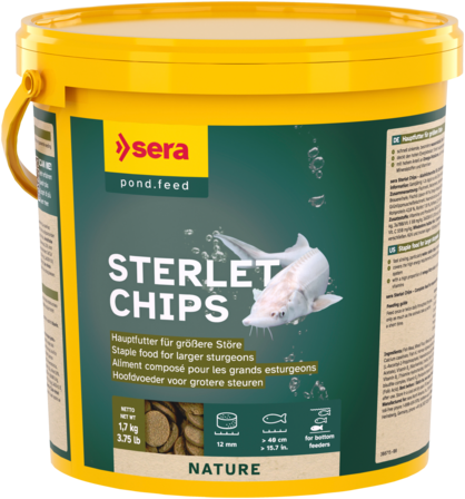 Sera Sterlet Chips - 3,8 Liter