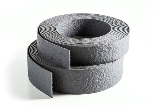 Ecolat randafwerking 12 cm x 25 meter