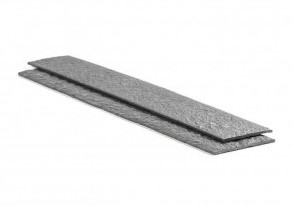 EkoBoard plank grijs 19 cm x 2 meter 