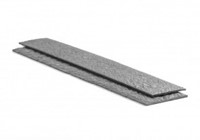 Ekoboard plank grijs 14 cm x 2 meter 