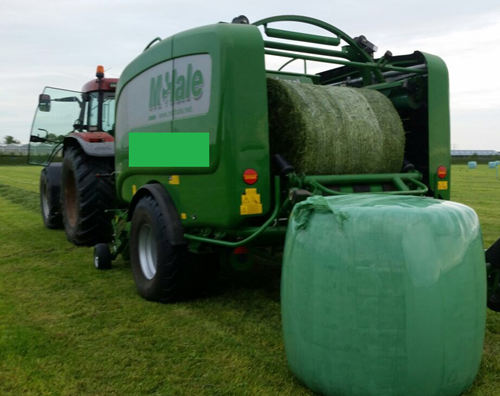 Wikkelfolie SIL&PACK XL7   1650 mtr   75 cm groen