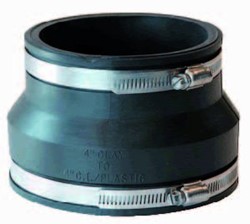 Fernco Flexibele verloop koppeling  - 90/75 x 63/50 mm