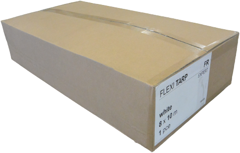 Afdekzeil FlexiTarp Brandvertragend 6 x 8 meter-2