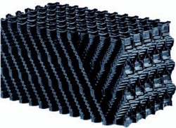 Honingraat Filtermedium - zwart 