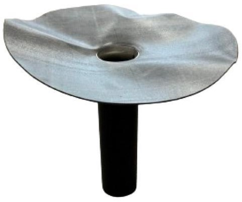 DakCover Hemelwaterafvoer 75 mm recht met zelfklevende slab