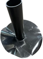 DakCover Hemelwaterafvoer 75 mm recht met zelfklevende slab-2