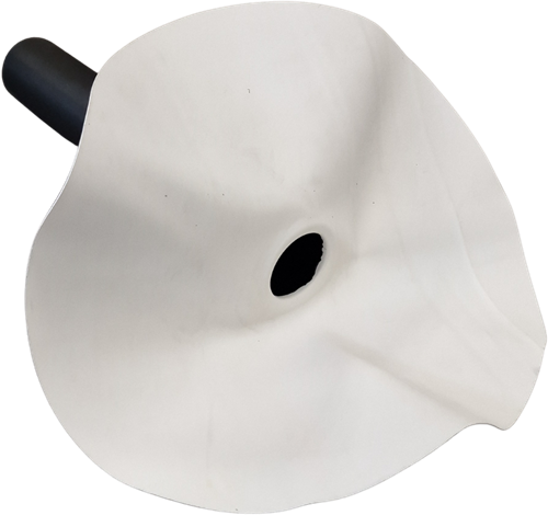Hemelwaterafvoer 50 mm - 90 graden - wit