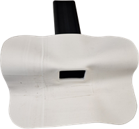 Hemelwaterafvoer 60x80 mm - 90 graden - wit-3