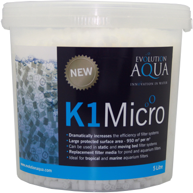 Evolution Aqua K1 Micro Filter Media - 1 liter 