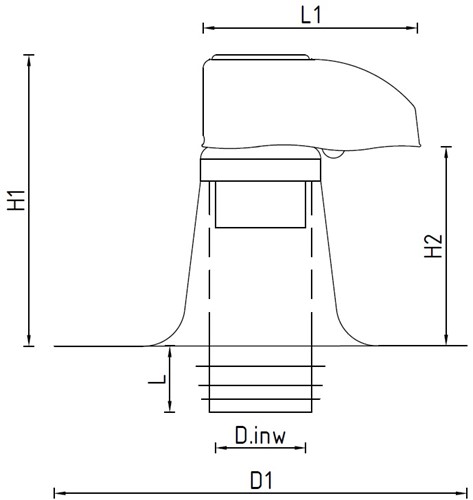Kabeldoorvoer 3000 DW 100 mm-3