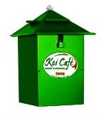 Koi Cafe voerautomaat groen