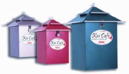 Koi Cafe voerautomaat rood-2