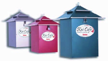 Koi Cafe zonnepaneel rood