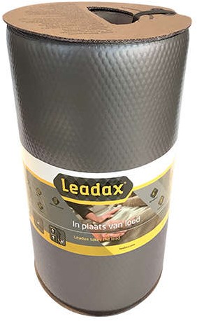 Leadax Loodvervanger 100 cm x 6 meter - Grijs