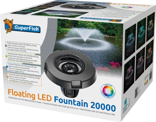 Superfish Floating LED Fontein 20000-2