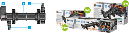 Superfish Onderdelen PondClear UVC