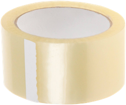 PP Plakband transparant 50 mm x 66 meter