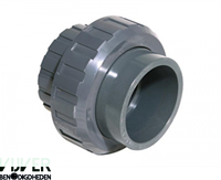 PVC 3/3 Koppeling - 50 mm 