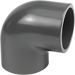 PVC Knie 90 Graden - 32 mm