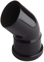 PVC Manchet bocht 75 mm - 45 graden