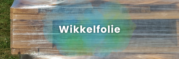 Wikkelfolie uitgelegd