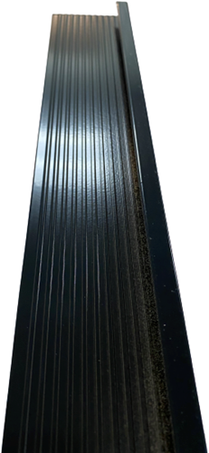 DakCover Daktrim 60 x 64 mm - lengte 250 cm - RAL 9005 