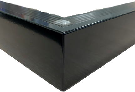 DakCover Daktrim 60 x 64 mm - Buitenhoek - RAL 9005 
