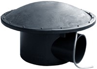 Bodemdrain 110 mm met beluchtingsdeksel